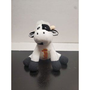 6 Inch Rutter's Black & White Cow Plush